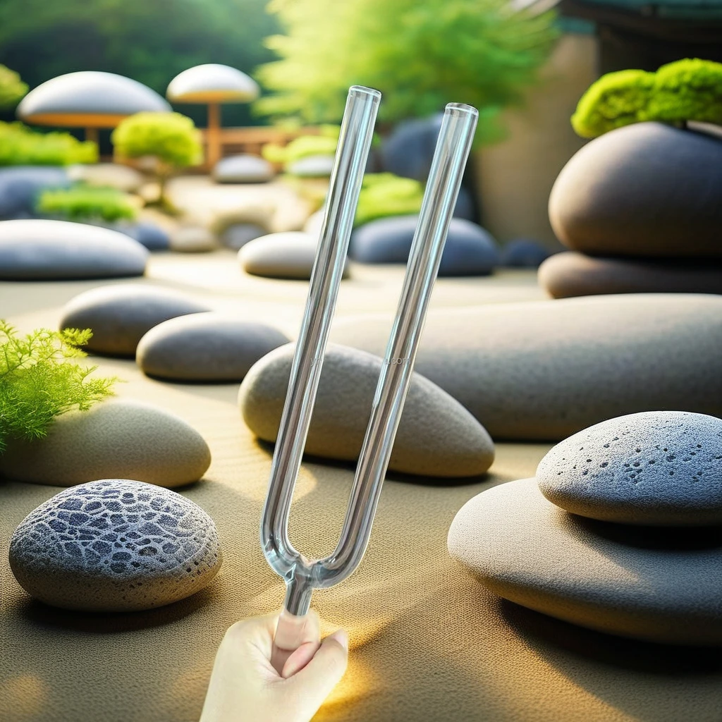 Hooqu High Quality 16mm Dia. Quartz Crystal Tuning Forks For Sound Healing Chakra Meditation-Premium Tuning Fork Products