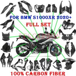 Motorcycle Accessories Full Real Carbon Fiber Parts Fairing Fender Panels Cover Kits For BMW S1000XR M1000XR 2021 2022 2023 2024