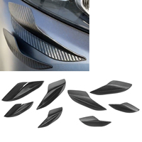 Car Front Bumper Fin Side Splitter Canards Lip Spoiler Deflector Replacement For Mercedes Benz Mitsubishi Nissan Peugeot Opel