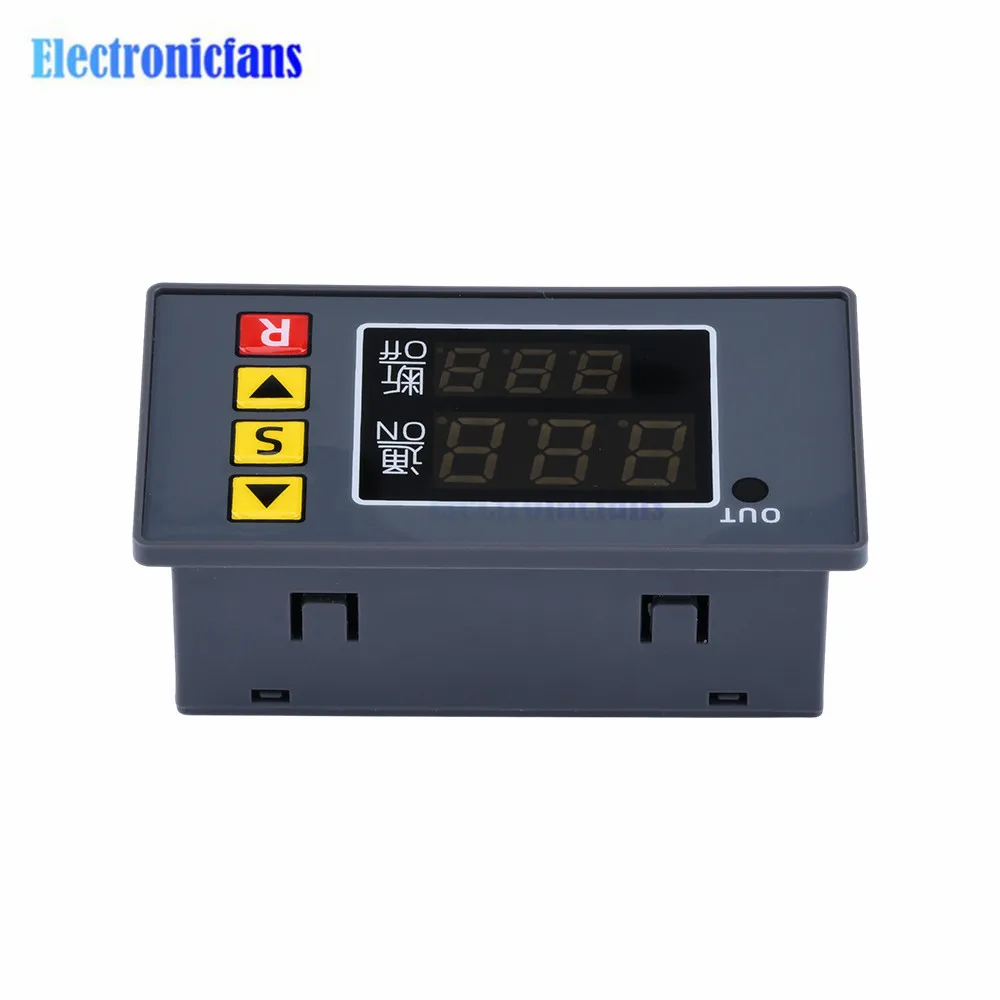 10A AC 110V 220V 12V Zeitrelais-Modul – Programmierbare Zeitverzögerung für Beleuchtung, Wasserpumpen und Motoren – Detail 6