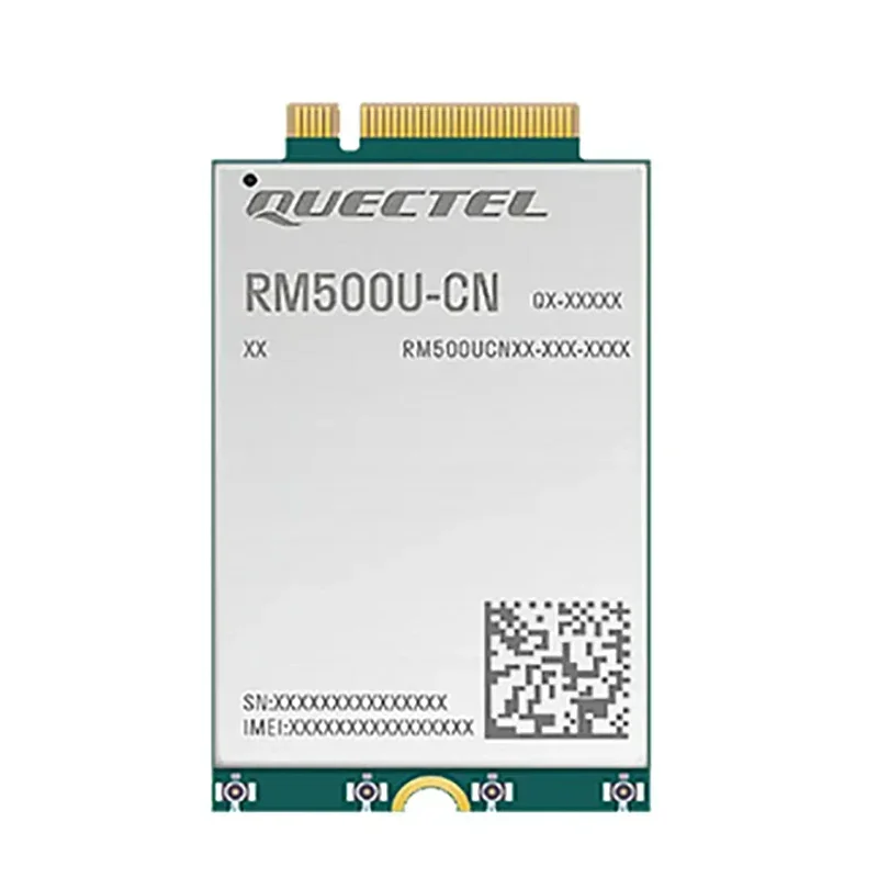 Original Quectel RM500U-CN Chips RM500U IoT/eMBB-optimized 5G Cat 16 M.2 Module With Type C adapter