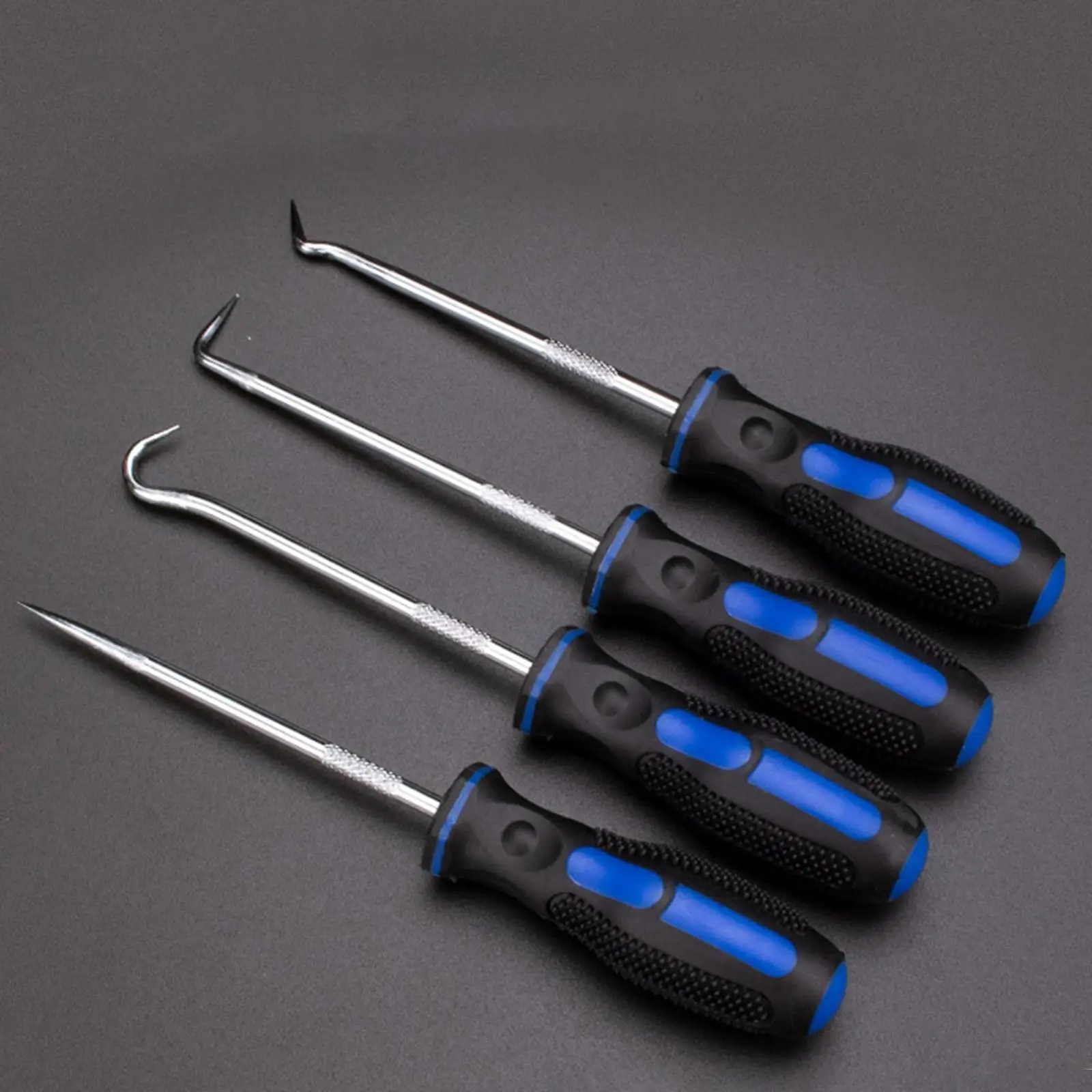 4Pcs Pick and Hook Tool Set Maintenance Removing Fuses for Workshop Garage Bike Automotive