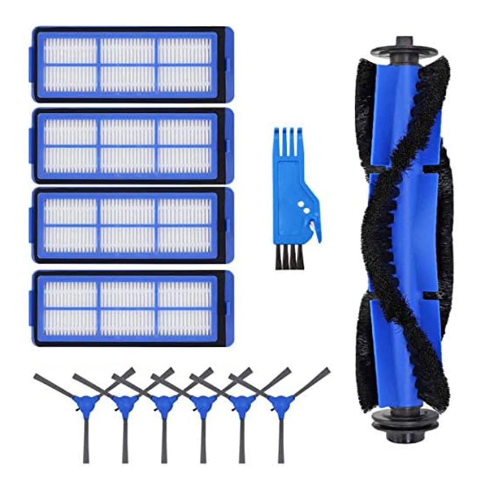 For Eufy For RoboVac Cleaning Essentials Kit Complete Accessory Set Featuring Main Brush Side Brushes and Filters