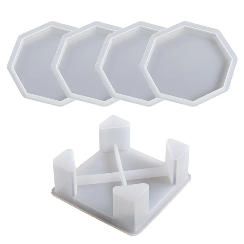 Artistics Lovely Octagonal Sturdy Silicone Mould for Creative Designs