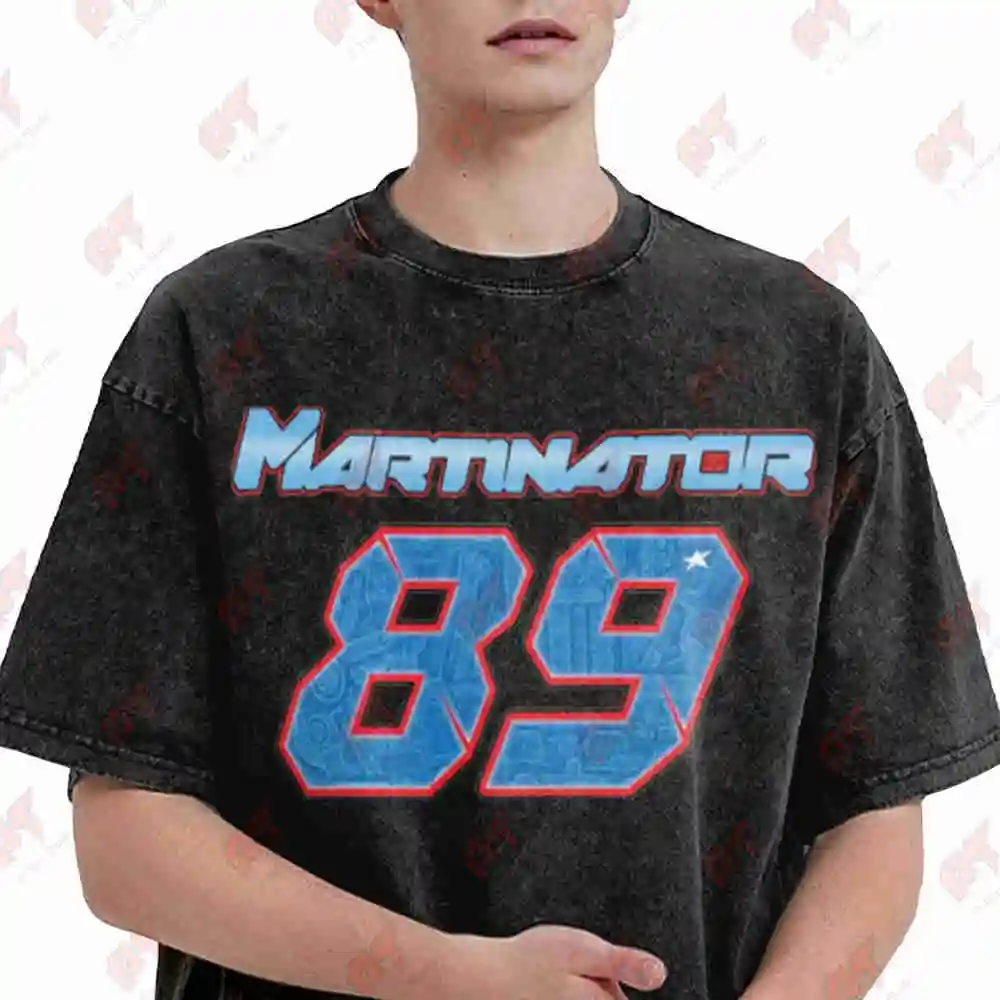 Jorge Martinator 89 Vintage Washed Tee Pure Cotton T-Shirt