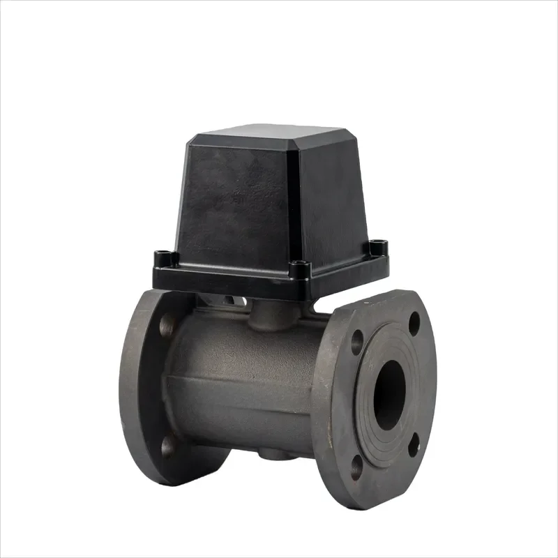 Pipeline Flow Meter Valve Electric Motorized Actuator Polyformaldehyde Electric Motorized Actuator Valve