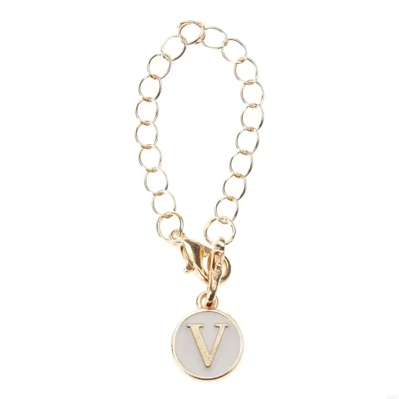 HX6C Cốc Nước Tay Cầm Nhận Dạng Chữ Charm Cá Tính Chữ Charm Tay Cầm Dây Xích Phụ Kiện Với Tôm Hùm Móc Cài