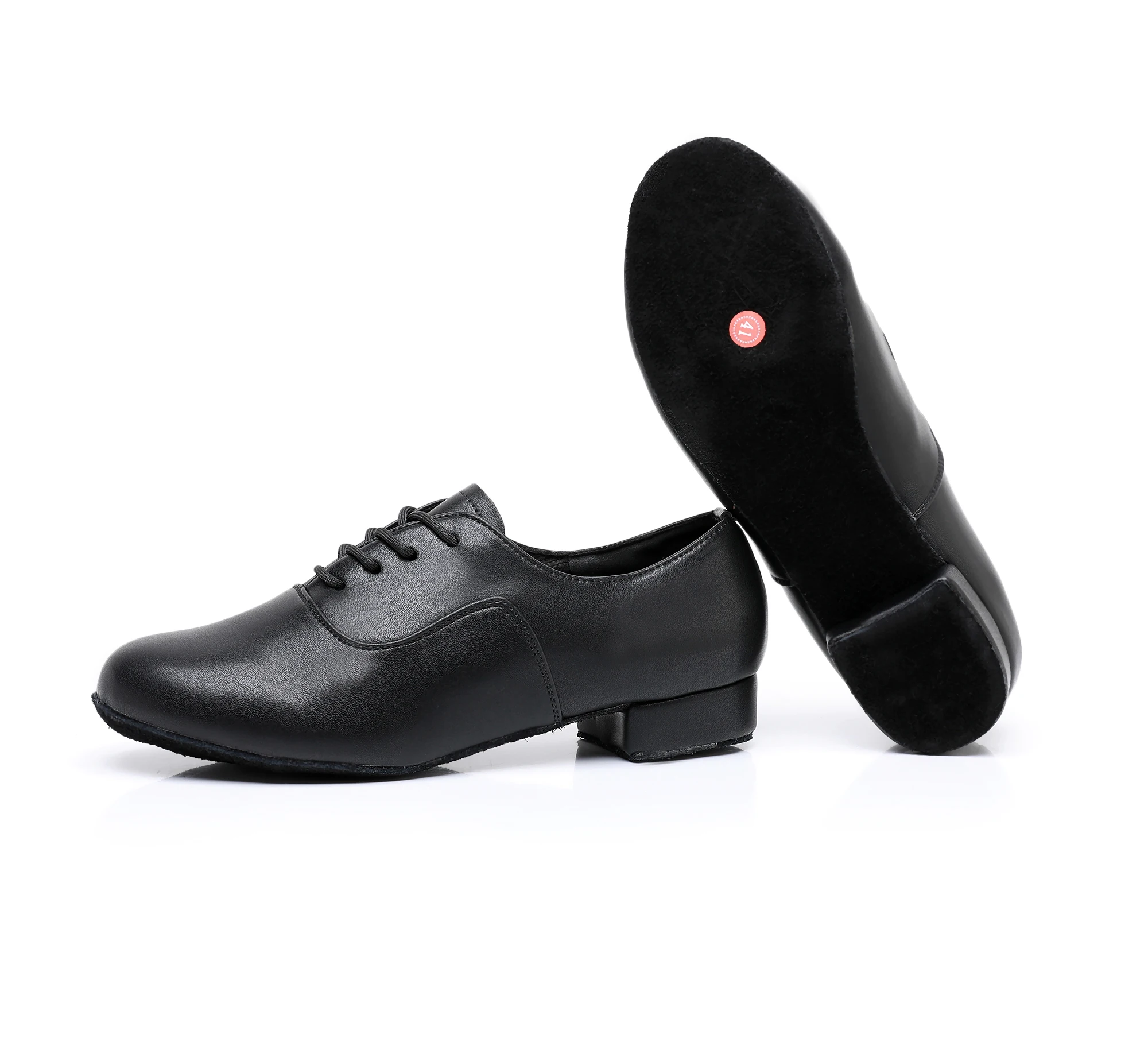 Men's Latin Dance Shoes Ballroom Tango Salsa Dancing Shoes Sneakers Man Adult Soft Sole Modern Practice Jazz Shoes Black 38-45