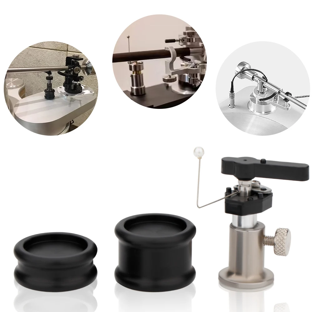 

QB02 Preffair Hydraulic Automatic Arm Lifting Device Automatic Tonearm Lifter Safety Raiser Support for LP Turntable Disc Vinyl