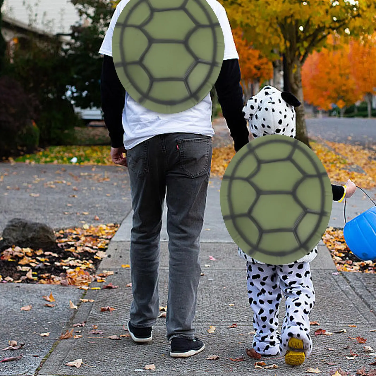 

3 Pcs Fake Turtle Shell Props Kids Halloween Costumes Animals Turtles Eva Child