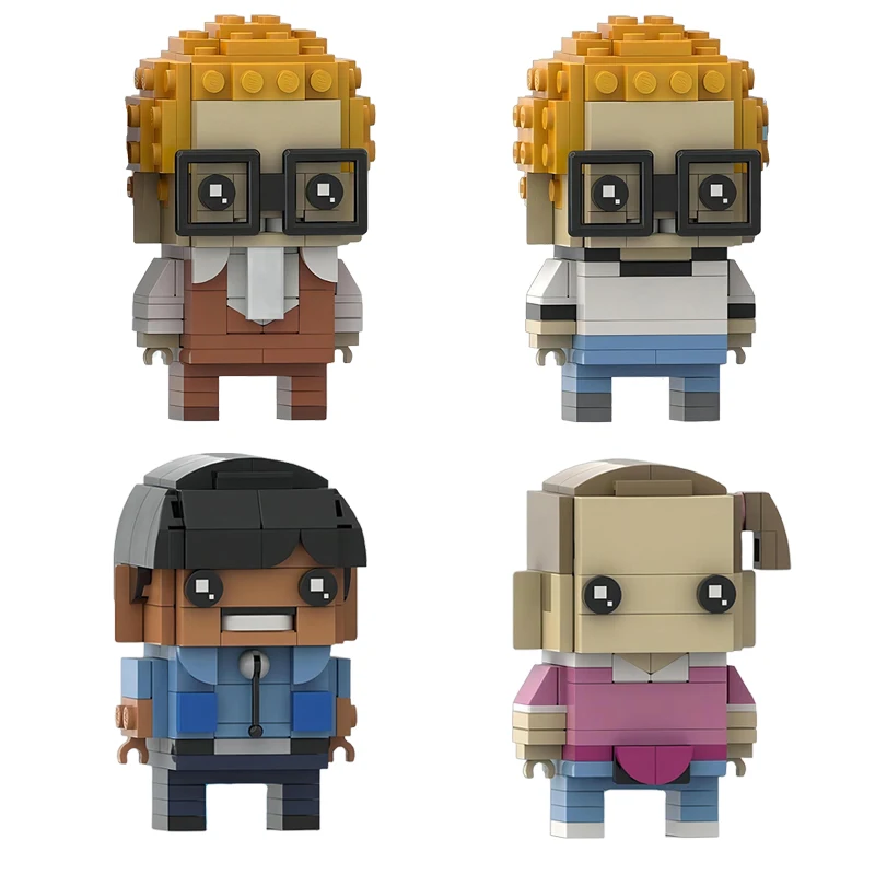 

Исторические фигурки Наполеоне, строительные блоки MOC Brickheadz Moive, модель персонажа в сборе, головоломка, детская игрушка, подарок на день рождения