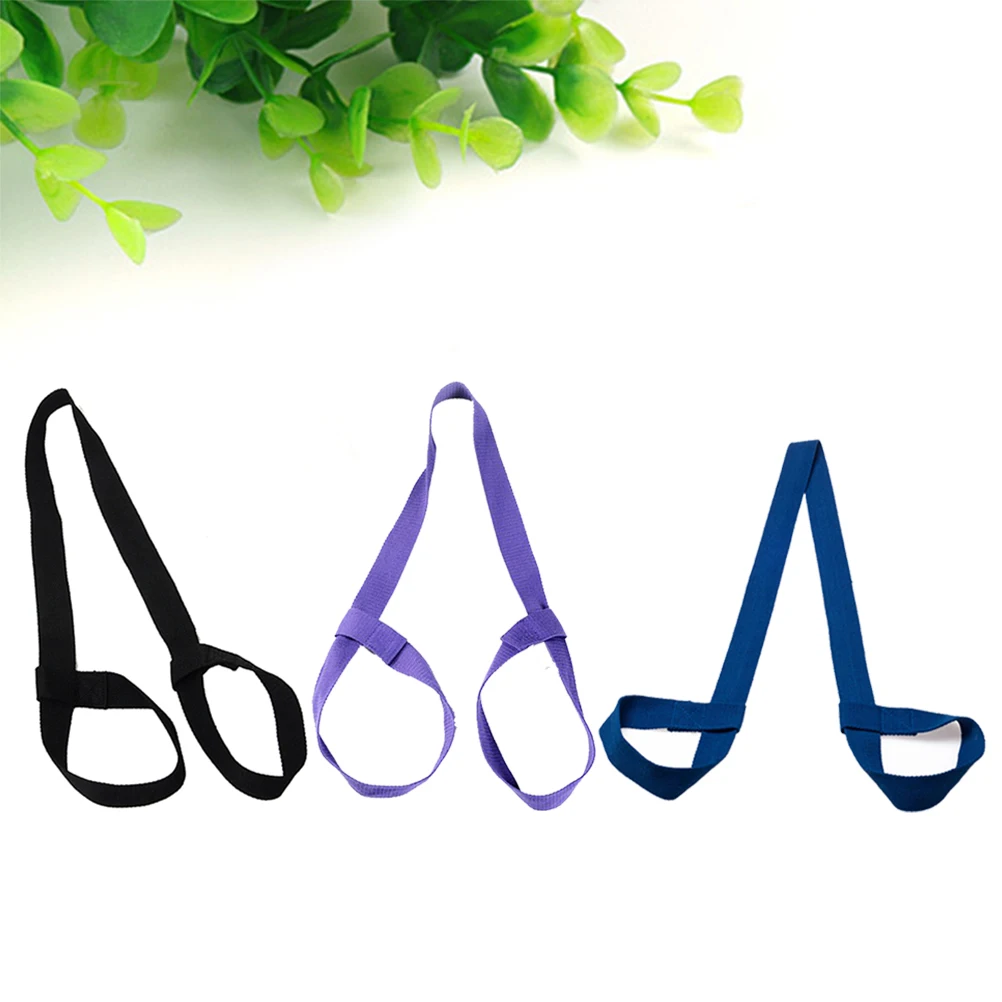 

3 Pcs Yoga Mat Strap Storage Sling Buckle Exercise Carrying Carrier for Fitness