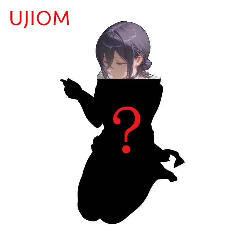 UJIOM Reze Maid Uniform Wall Sticker Delicate Enchanting Chic Scratch Proof Vinyl Decal Suitable For Computer Case Home Decor