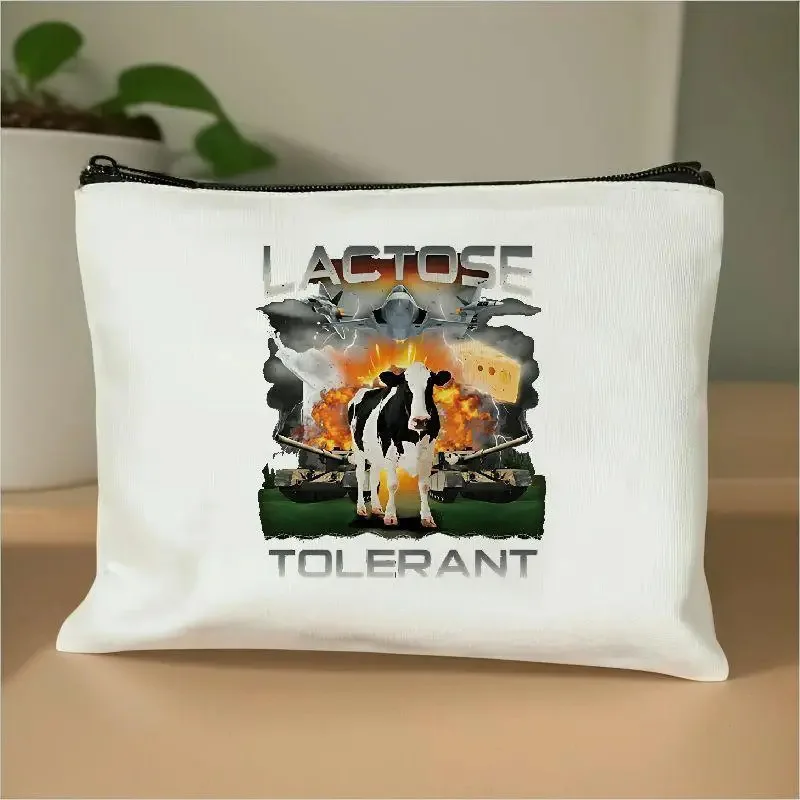 

Select The Best-selling Student Large-capacity New Niche Canvas Pen Case Storage Bag Make Up Bag Makeup Pouch