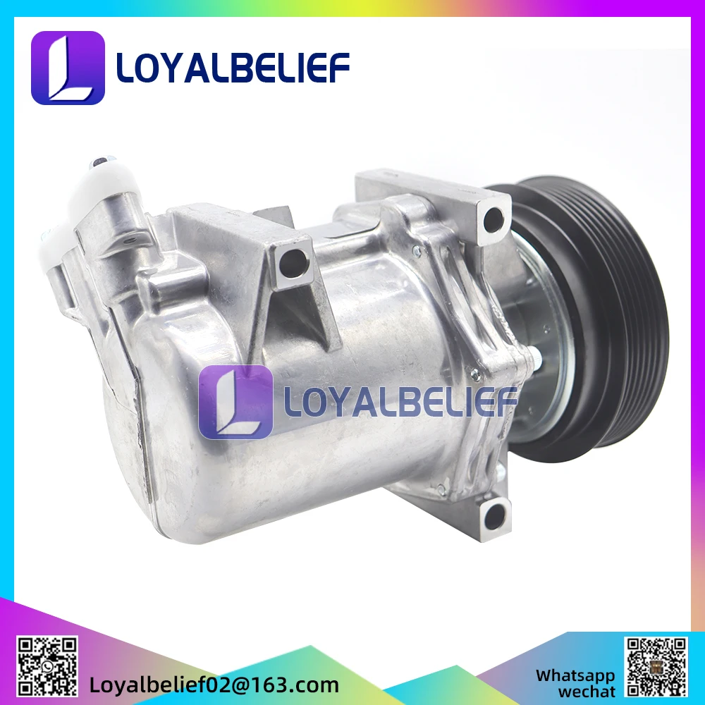 Air Conditioner Compressor For Renault Fluence L30 MEGANE Dacia Sandero 1.5 DCI 8200816362 8201025121 700510746 CR12SC