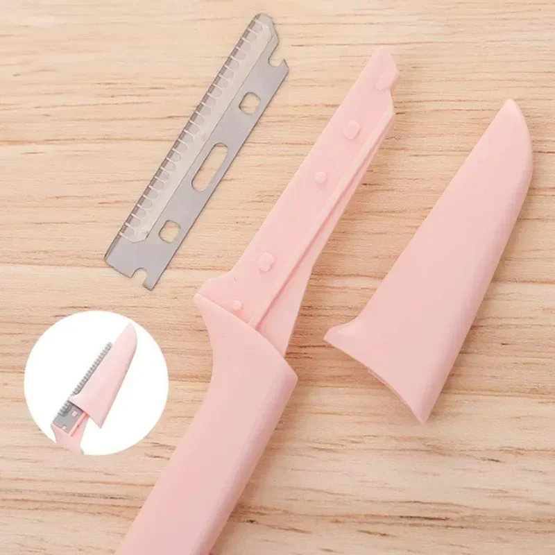 Eyebrow Trimmer Set Makeup Tools Safe Eye Brow Razor Face Body Hair Removal Shaver Blades Woman Eyebrows Makeup Tools