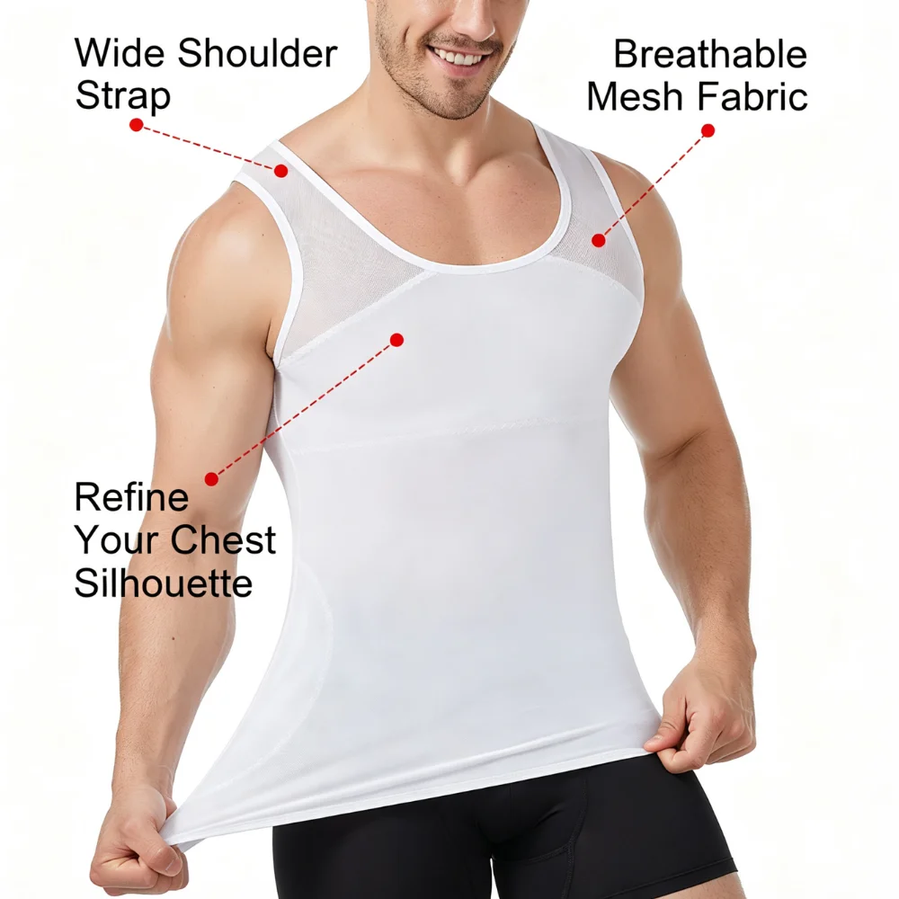 남성용 슬림핏 보정 속옷, 가슴 압박 기능이 있는 셔츠 - Crossfit Weight Vest 리뷰 및 가격