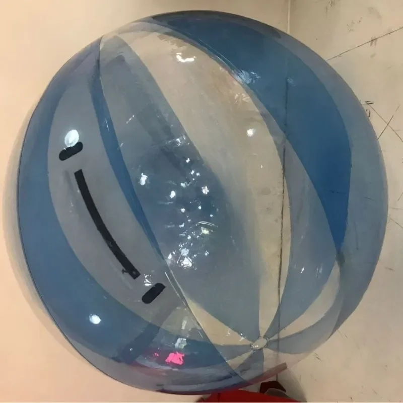 2m Transparent Inflatable Water Walking Ball for Adults Kids Large Diameter Rolling Sphere Outdoor Summer Fun Activity Toy