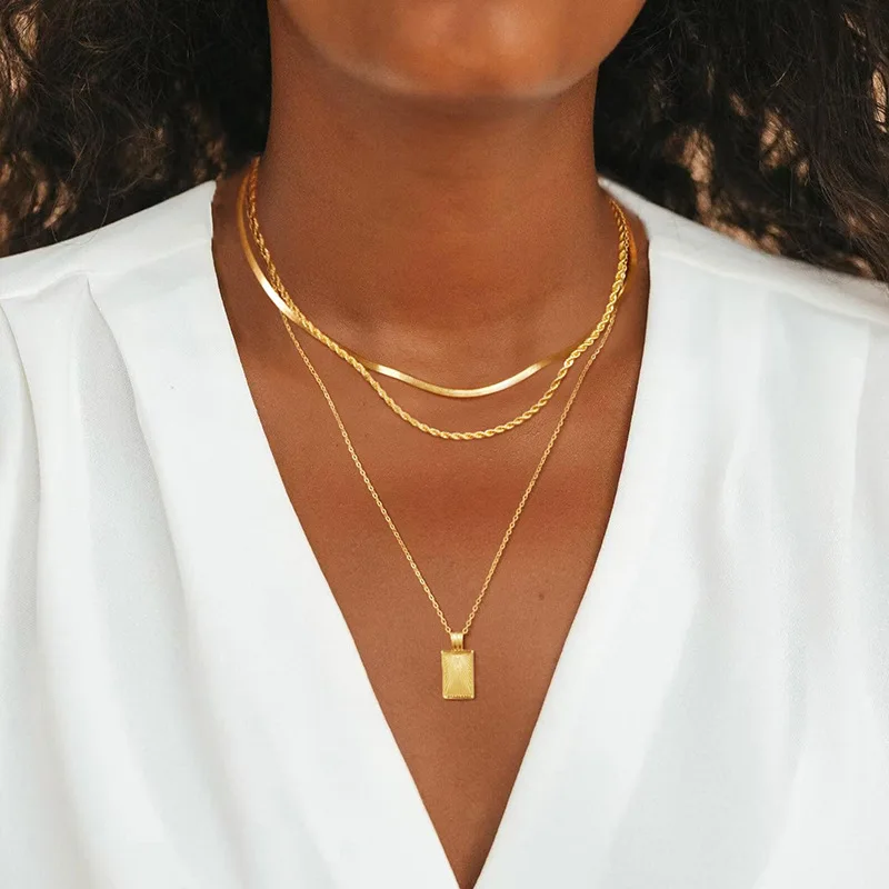 Thumbnail 4 - #80 Latest Layered Chain Necklaces Offers