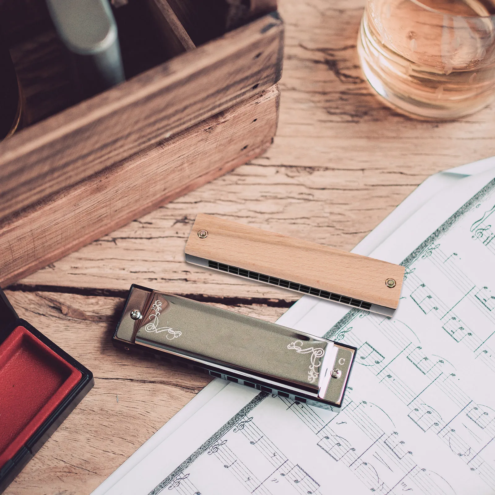 เครื่องดนตรีฮาร์โมนิก้าไม้ 16 - Musical Instrument Family บทวิจารณ์และราคา
