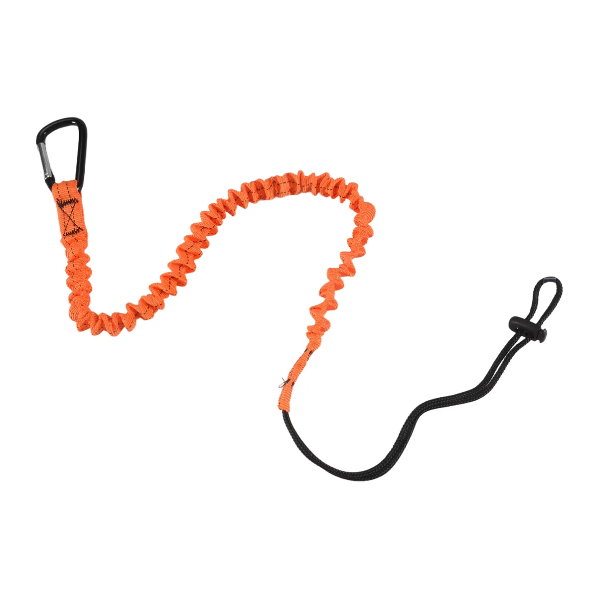 حبل أدوات A03V، 3 قطع حبل أمان مع حلقة تسلق، حبل أمان ممتص للصدمات، حبل أمان قابل للتعديل لأدوات العمل