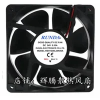 Nuevo ventilador de refrigeración para RUNDA RSH1238L24N30A 24V 0.33A, ventilador de soldadura 12038