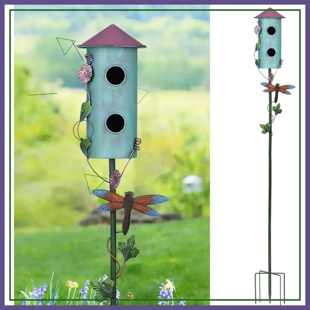 57" Metal Wild Bird… - image