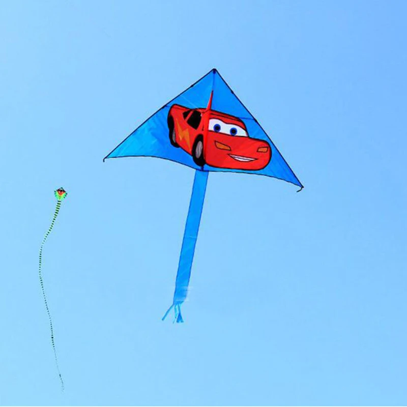 free shipping car kite flying outdoor toys sports for kids windsocks cartoon inflatable show kites parachute cometas de viento