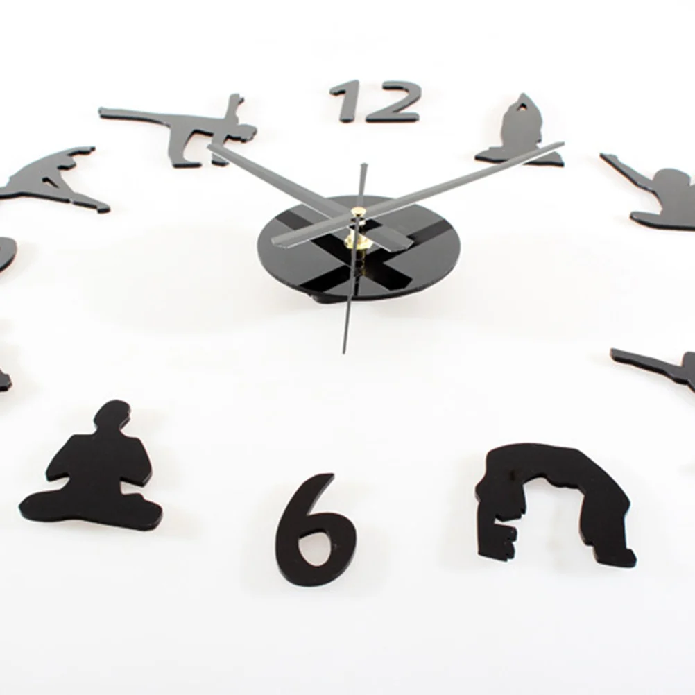 

Creative Clock Modern Design Big Diy Clocks Watch Home Decor Quiet Simple Atmosphere Sticker Valentines Birthday