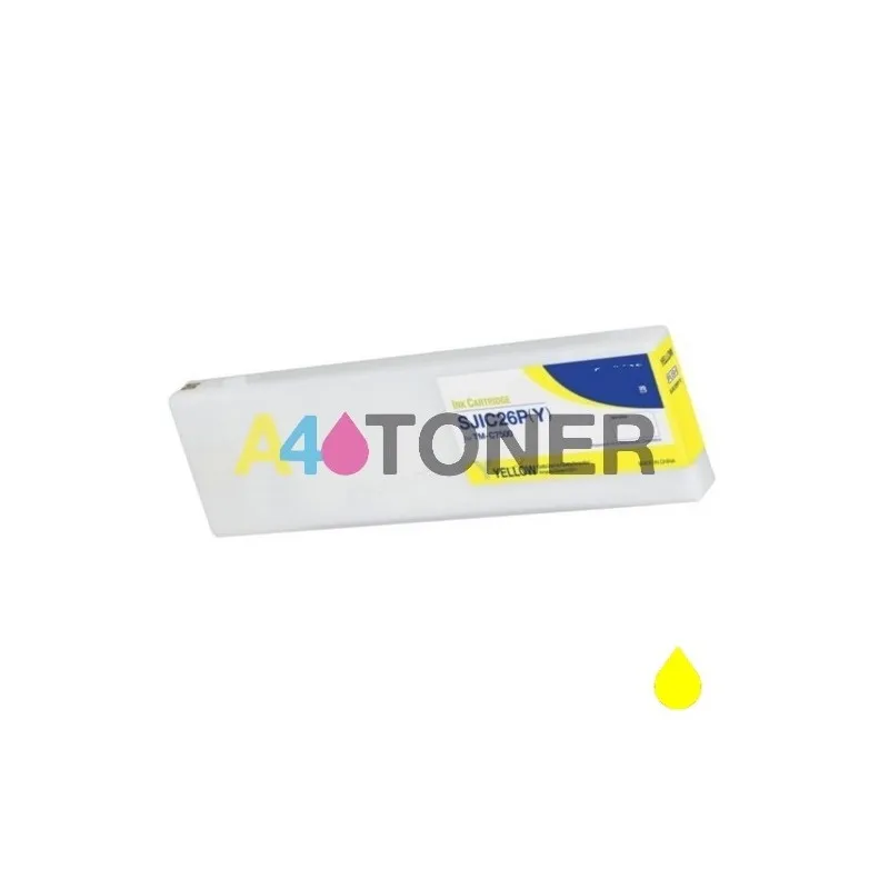 Epson SJIC26P C33S020621 compatible ink cartridge yellow A4toner.com