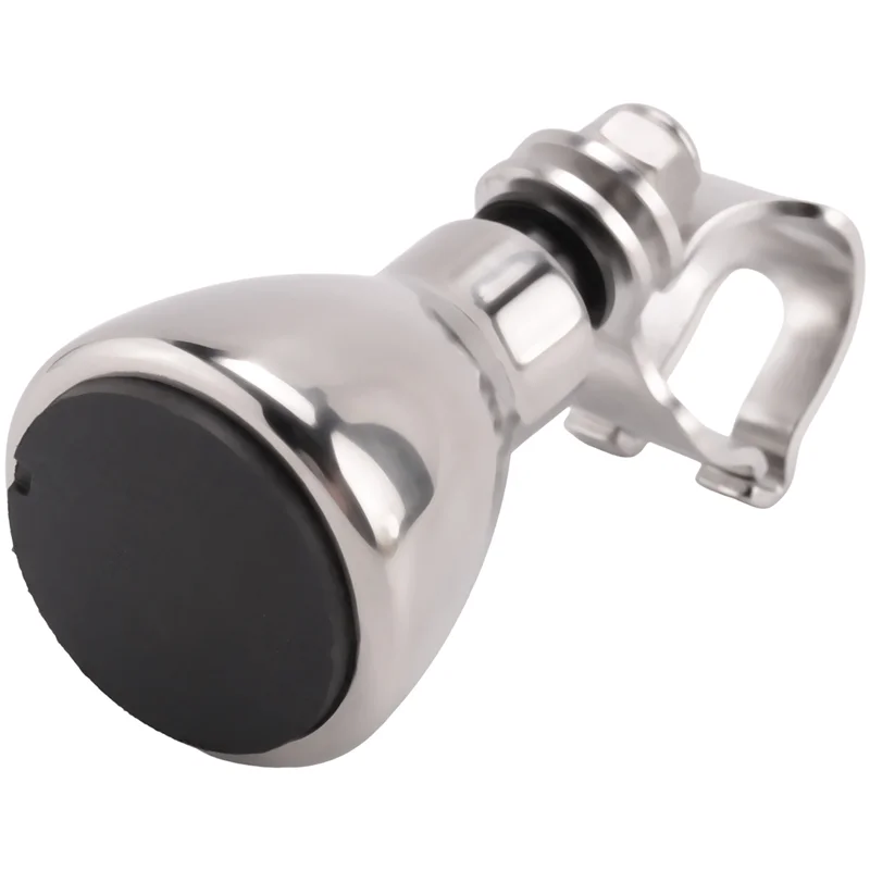 2 مجموعة قارب شقة العلوي عجلة القيادة مقبض مسطح عجلة القيادة المقبض 316 الفولاذ المقاوم للصدأ ل اكسسوارات للقوارب البحرية