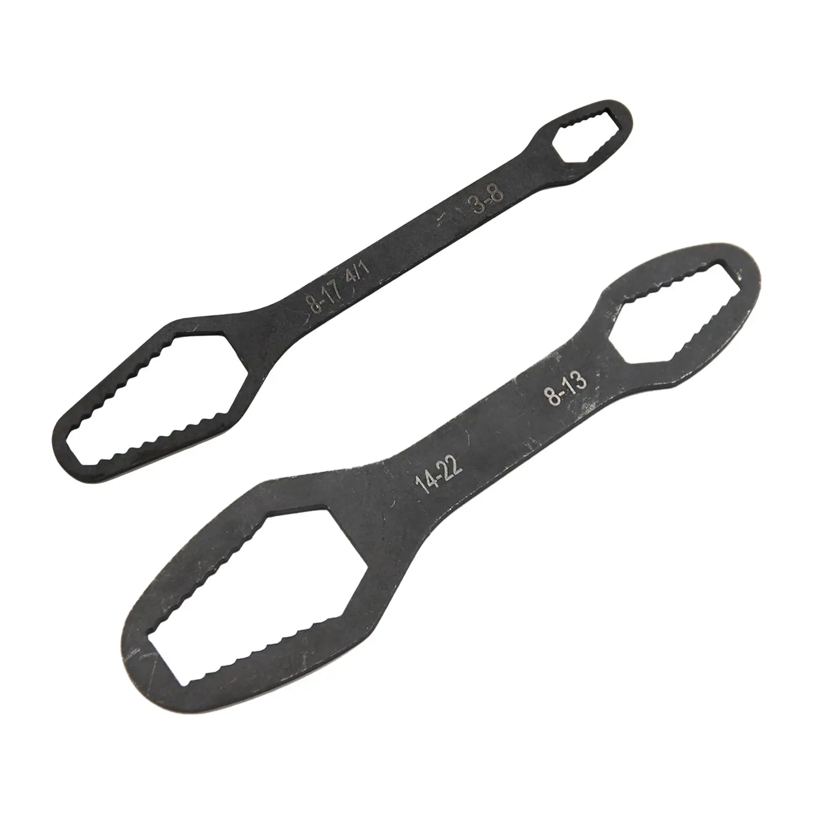 Multi Functional Wrench Double Sided Screw Nuts Wrench Sturdy Self Tightening Durable Repair Tool for Auto Tool Accessory