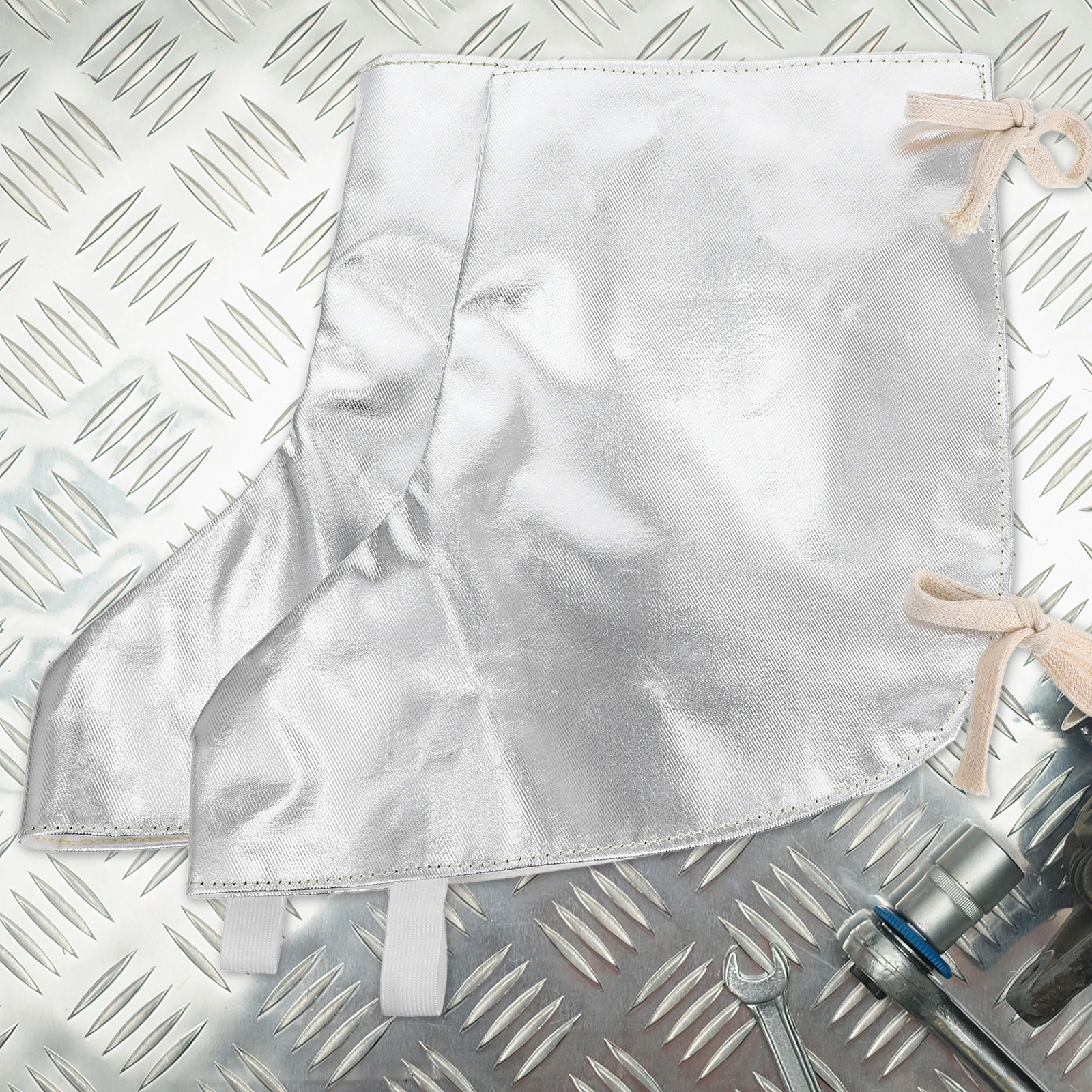

Aluminum Foil Foot Protection Anti-burn Cover Protector Silver Welded Shoe Covers