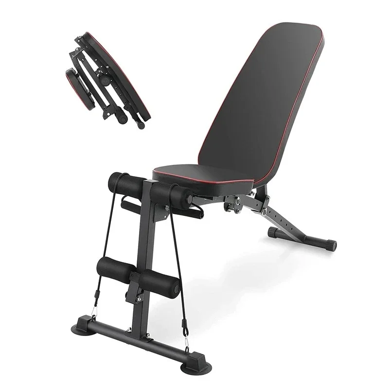 

Adjustable Dumbbell Weight Bench Folding Incline Decline Workout Equipment For Body Building Gym
