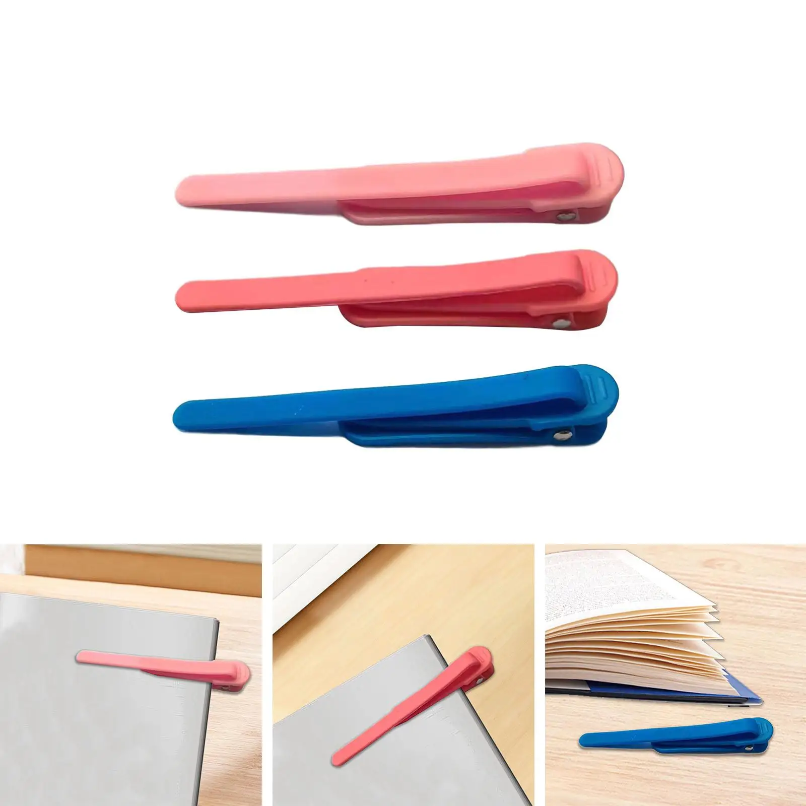 3 шт., силиконовые закладки для книг