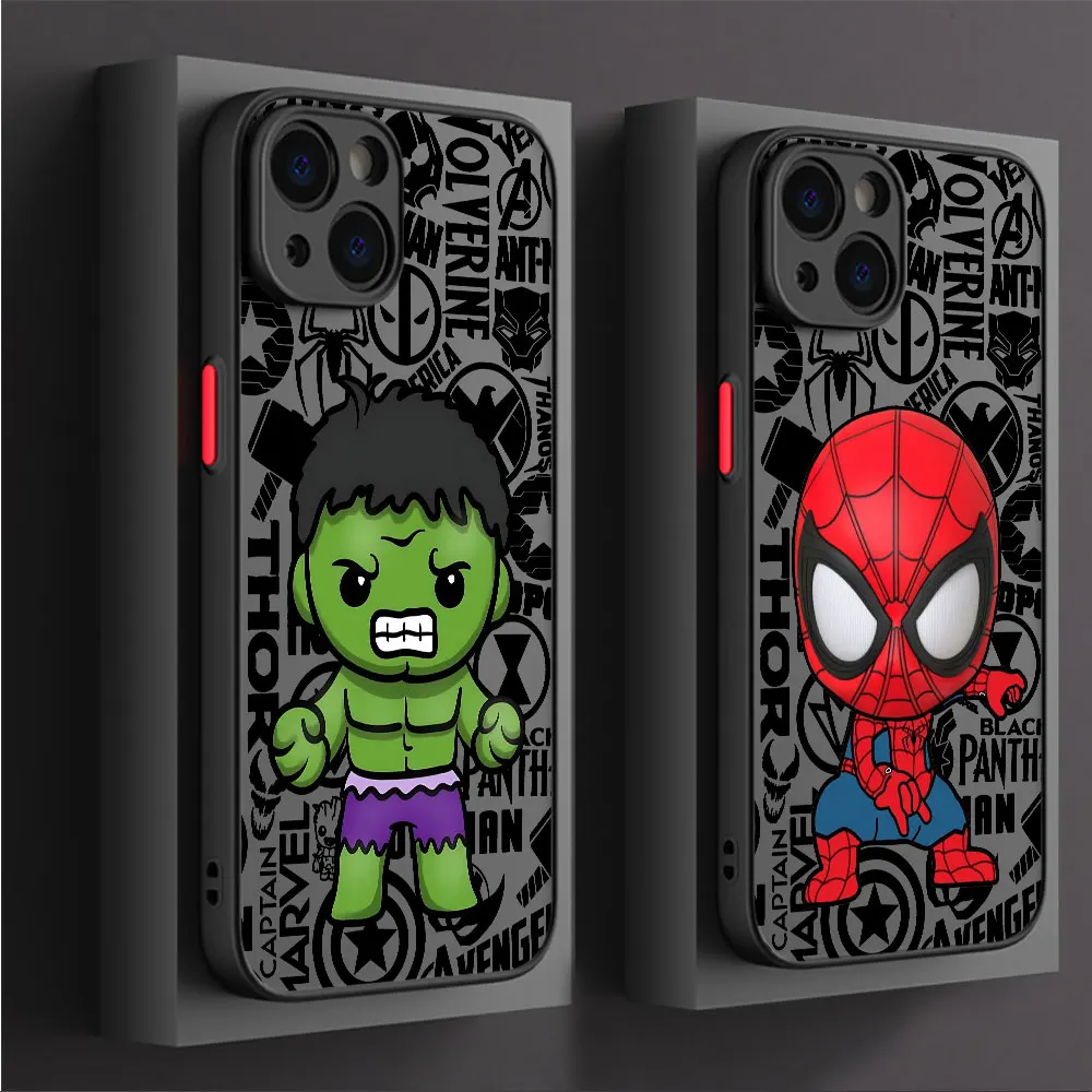 Etui Marvel Groot Deadpool dla Xiaomi Redmi Note 10S 12 13 Pro 11S 12S 11T 11 Pro 10 Pro 9S 9 9T 5G Wstrząsoodporna obudowa TPU