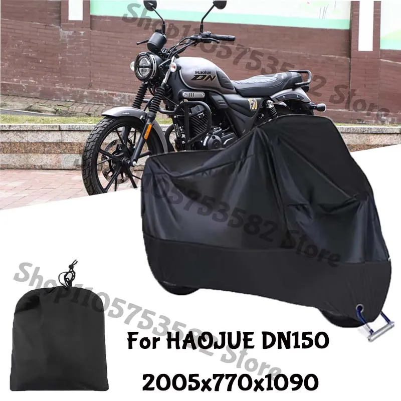 Полные чехлы для мотоциклов HAOJUE DN150, защита от солнца и пыли, утолщенный чехол из ткани Оксфорд, аксессуары для использования на улице