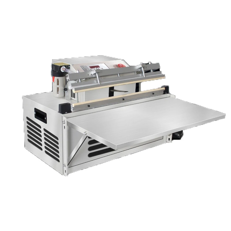 External Vacuum hine Commercial Large-Scale Ful Automatic Food Vacuum Packaging hine Dual-Purpose Sealing hine For Ai