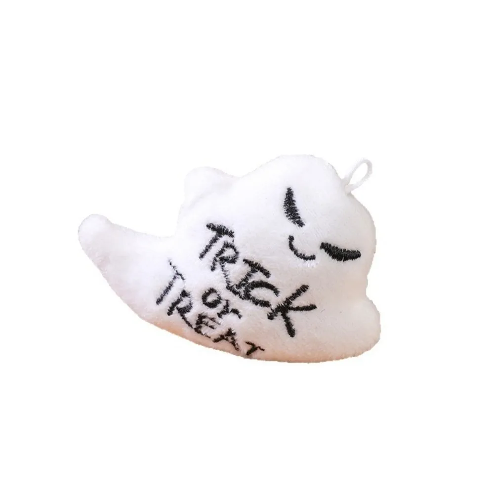Funny Halloween Plush Keychain Pumpkin Head Soft Cartoon Plush Pendant Kawaii Decoration Bag Charm Trick Or Treat