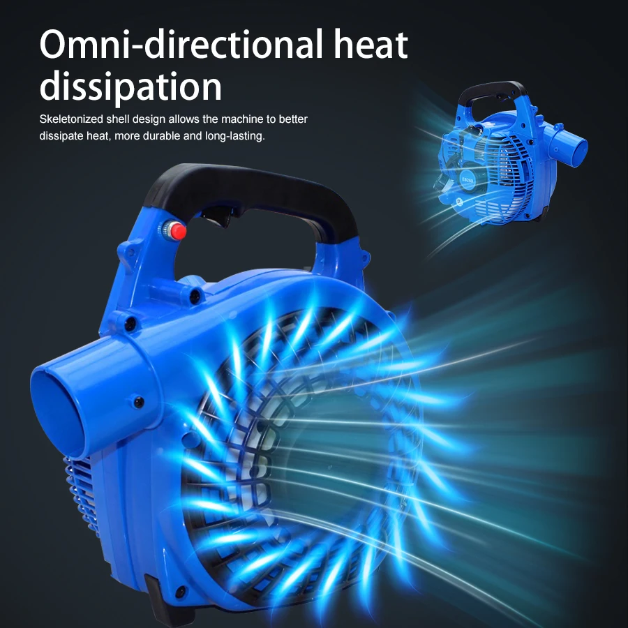 2-stroke Petrol Blower Household Portable Blower High Power Wind Fire Extinguisher Field Road Leaf Blower Snow Blower