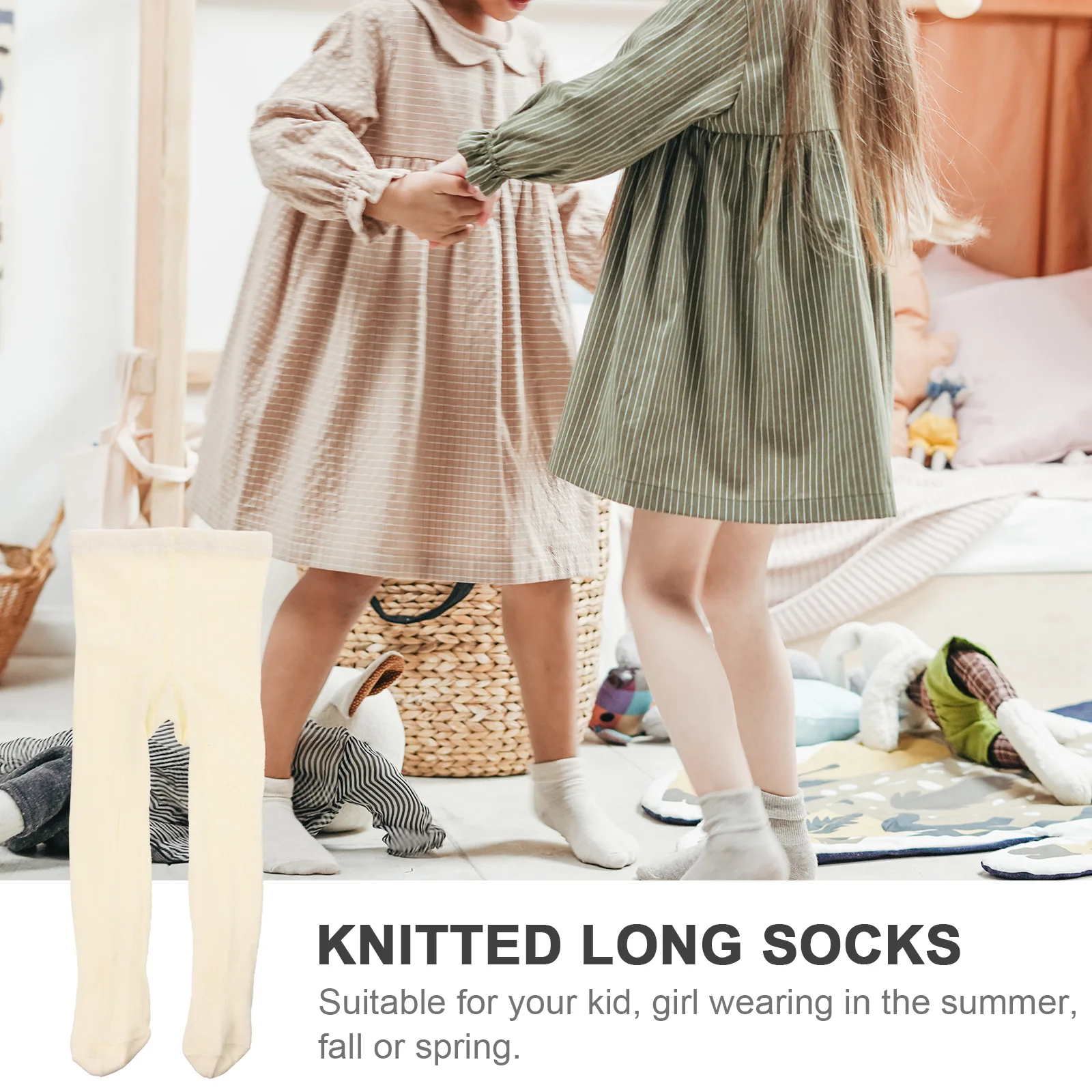 

Children Leggings Soft Fabric Elastic Cotton Kids Stockings Baby Girl Baby Girl Pantyhose Long Socks Spring Summer Fall