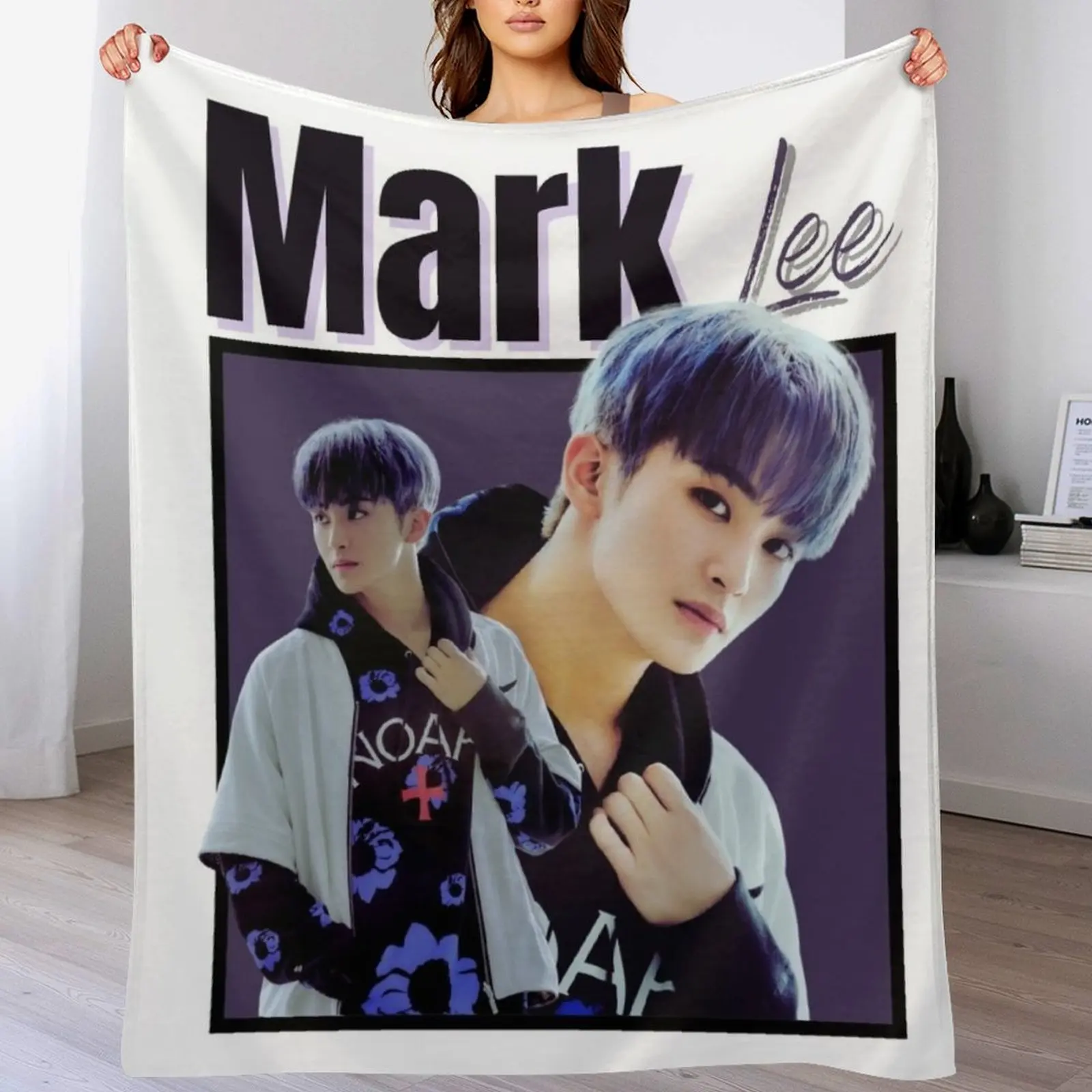 

Mark Lee Throw Blanket Cozy Throw Blanket Birthday Gift for Him Her