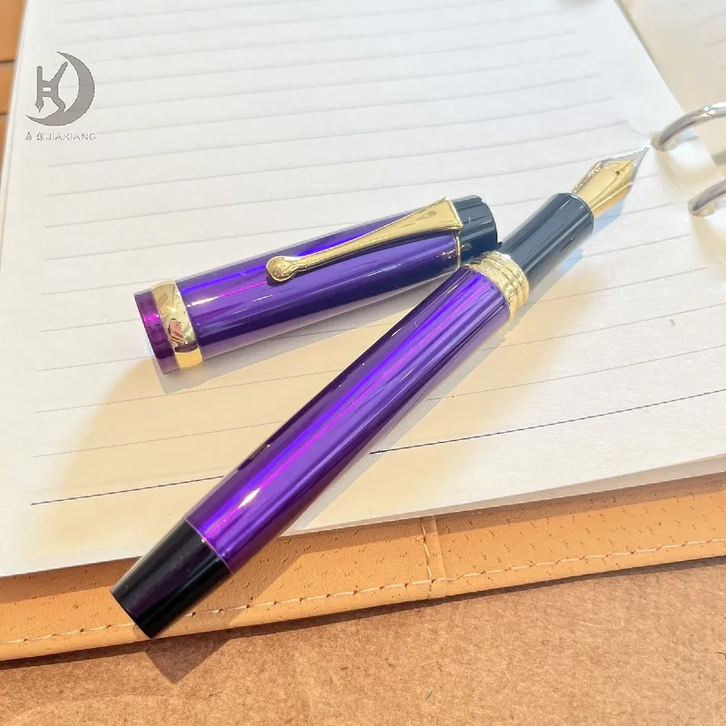 JD 957 Exquisiter Business-Füllfederhalter mit graviertem Design, luxuriöser, schöner Geschenkstift für Sammlung, Kalligraphie, Unterschriften – Detail 6