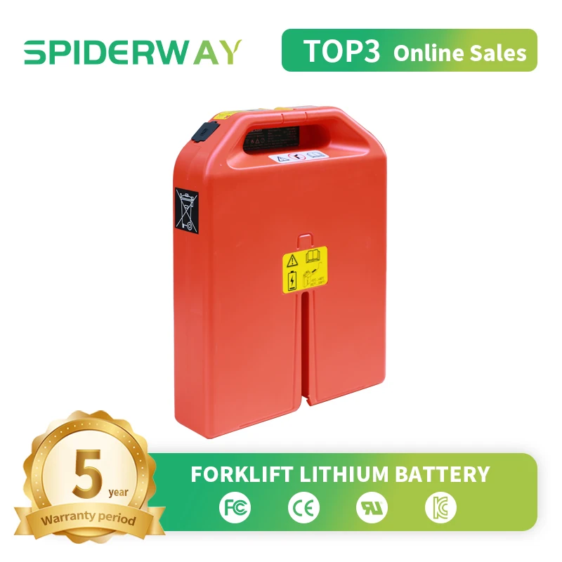 48V 20Ah LiFePO4 Lithium Battery for Electric Forklift NOBLELIFT PTE20N New Mode Six Holes