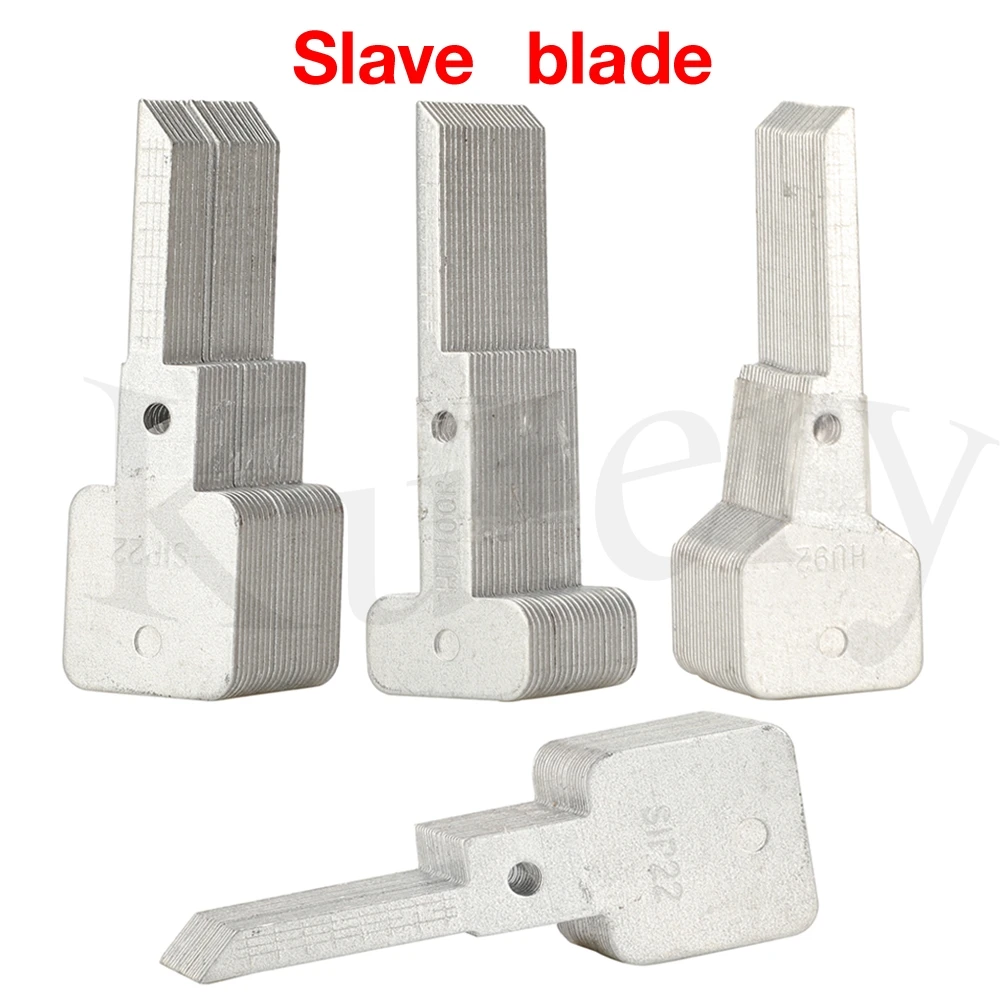 

jingyuqin 20PCS Slave Blade For Lishi 2 in 1 VA2 HU64 TOY48 SIP22 HU101 HU66 HU100R HU92 HON66 HY20R HU100 TOY2 Locksmith Tool