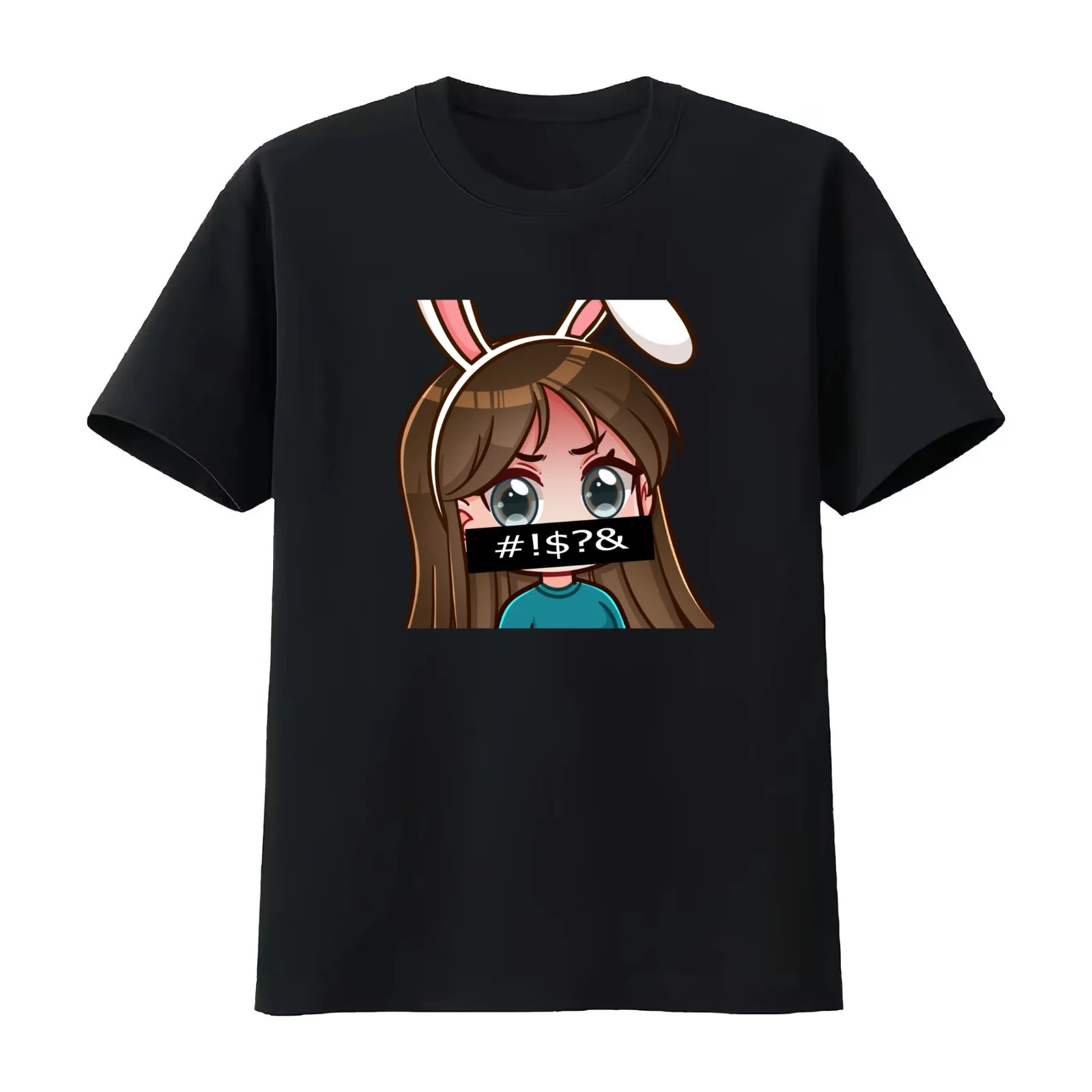 Cussing T-Shirt Summer Casual Cotton Tee Oversized Streetwear Tops Vintage Graphic Print Loose Fit Short Sleeve 100% Cotton