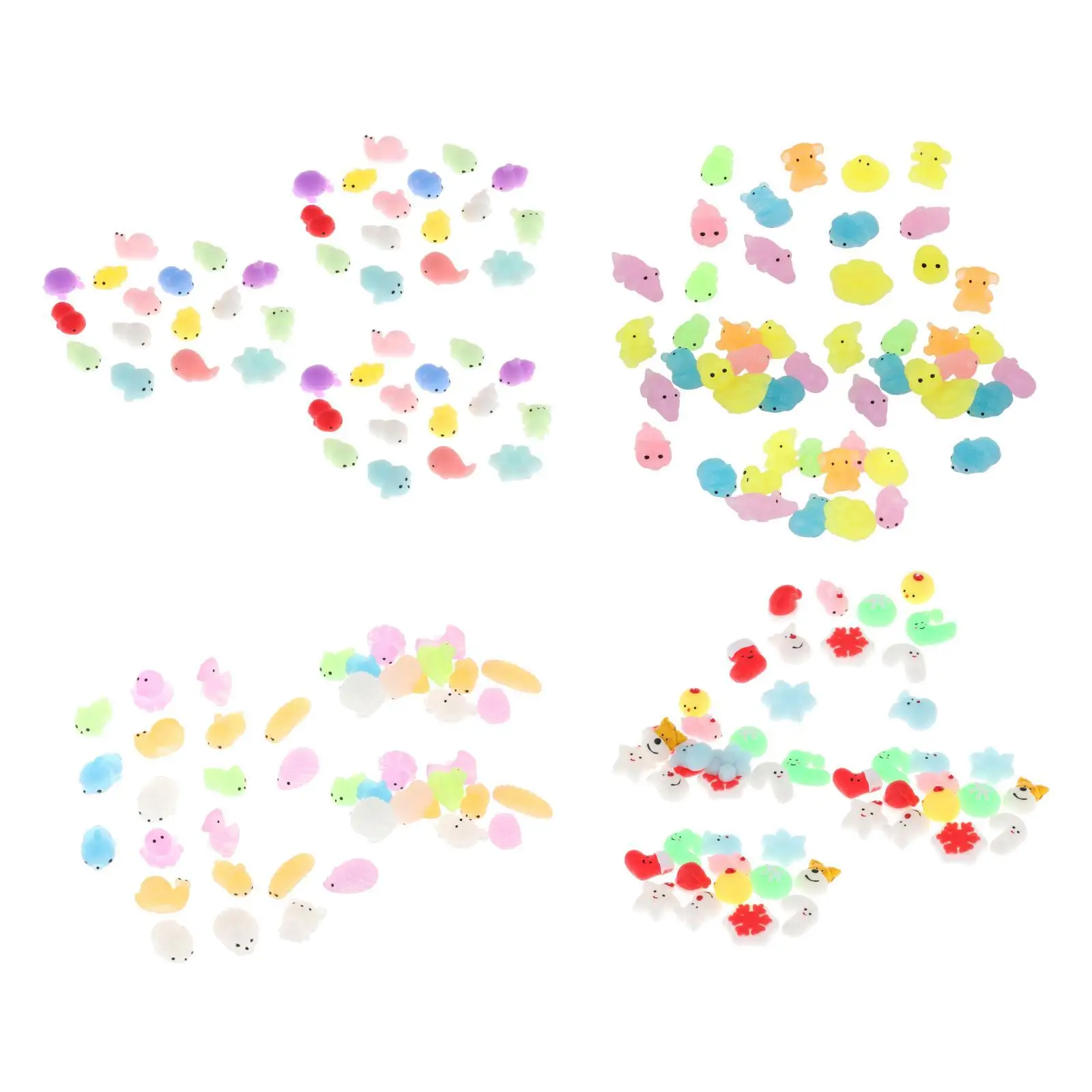 50Pcs Mini Squeezing Toys Sensory Toy for Goodie Bag Stuffers Birthday Gifts