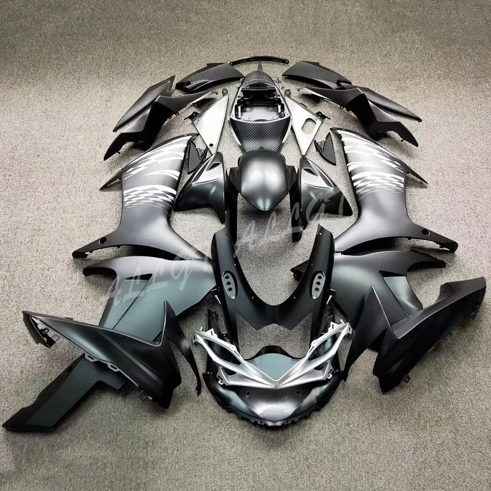 Motorcycle ABS Plastic Injection Fairing Kits For Suzuki GSXR 600 GSX-R 750 K11 2011 - 2016 Matte Black