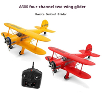 Weili A300 Remote-Controlled Glider 3d/6g Four-Way Dual Wing Imaging Real Aircraft Brushless Fixed Wing Rc Aircraft Toy Gifts