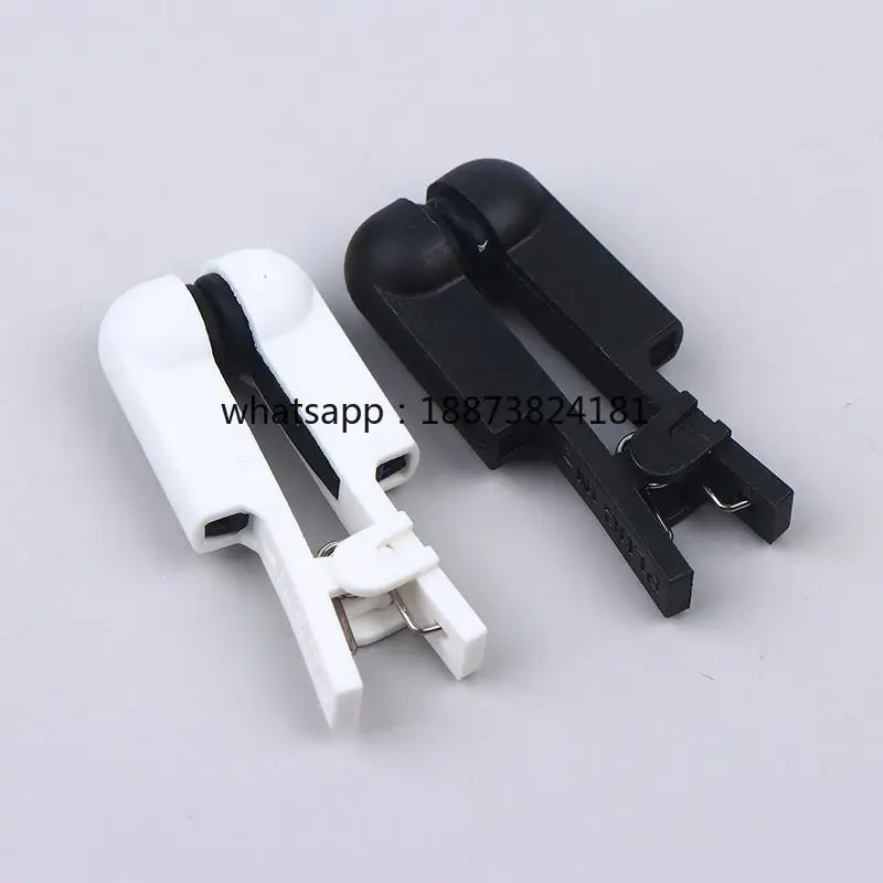 New Double -sided Silicone Electrode Clips Adapter For Use With Tens EMS Machines Vns Wih 2.0mm Pin fast shipping